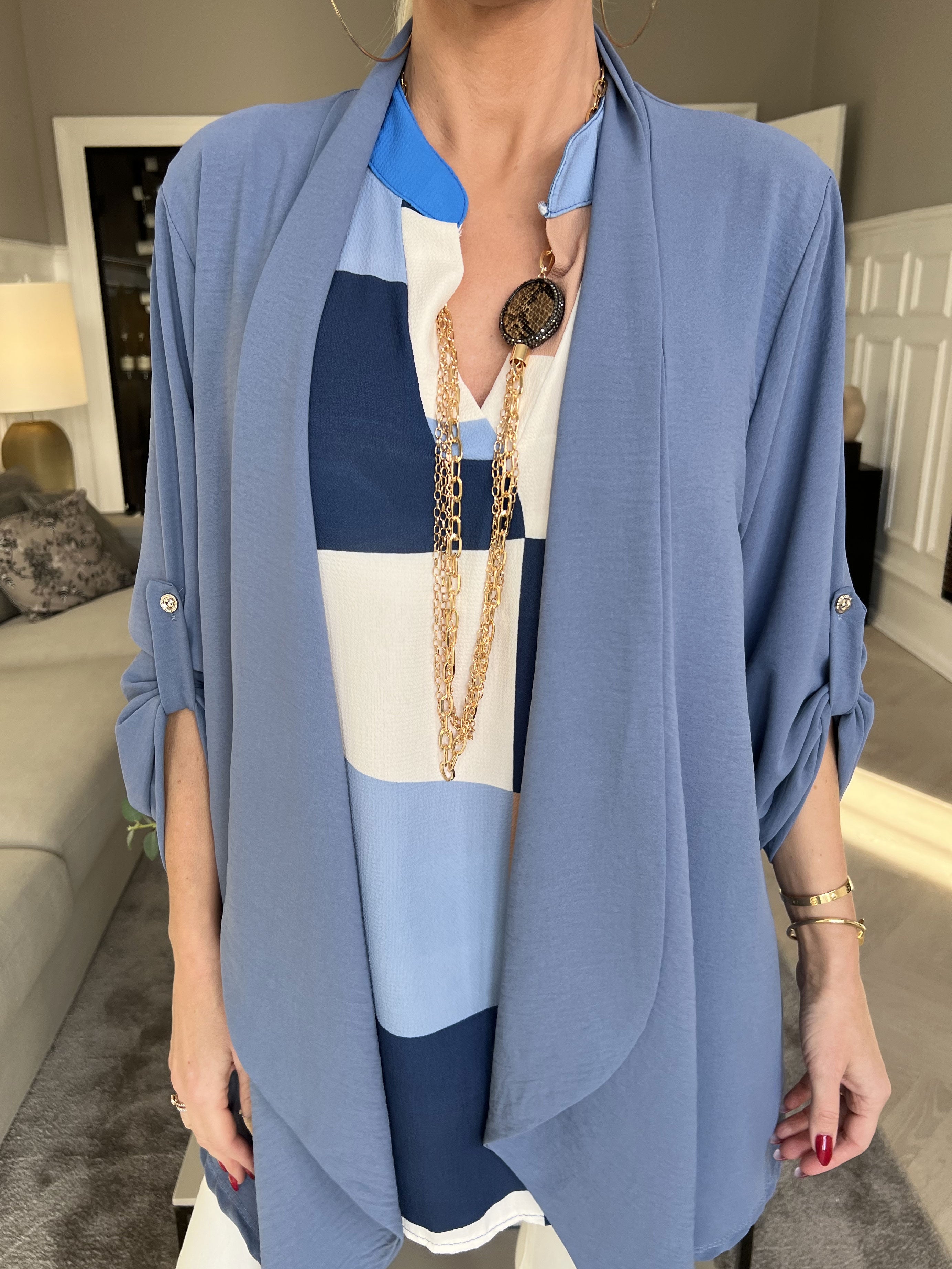 Dream - Enkel cardigan i let og fint stof